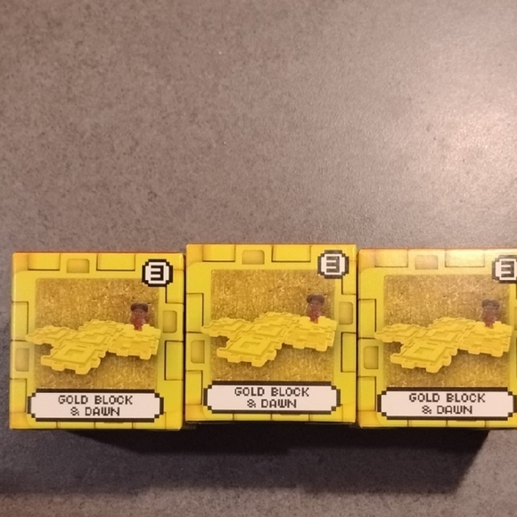 Other - McDonald's Minecraft Gold Block & Dawn Collectible Blocks